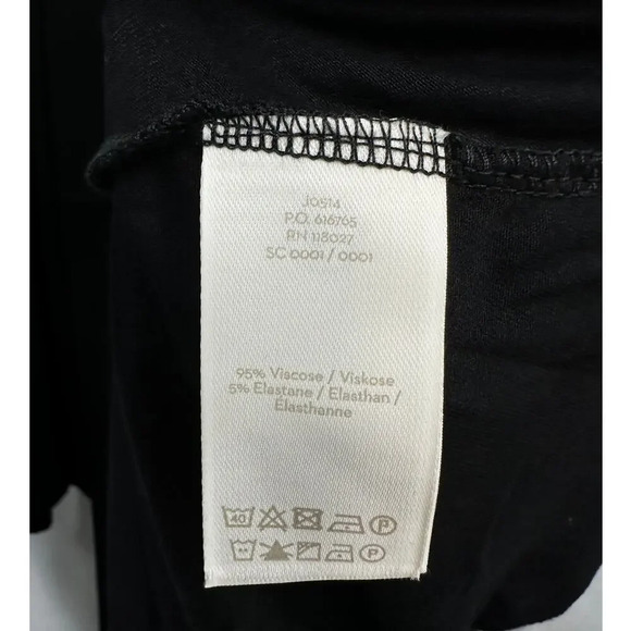 NWT Boden (14 R) Black Long Maxi Wrap Tie Waist Knotted Long Sleeve Dress - Picture 6 of 9